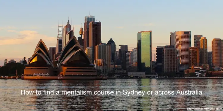 How to find a mentalism course in Sydney or across Australia